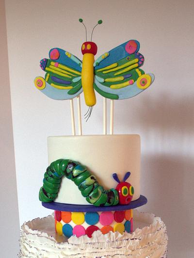 Very Hungry Caterpillar - Cake by Maria @ RooneyGirl BakeShop