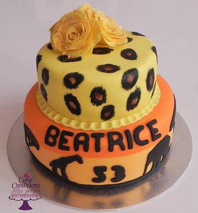 cake safari - Cake by cendrine