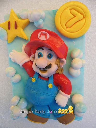 Mario bros topper - Cake by Amélie Ngantcha