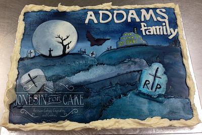 Addams family - Cake by Jonesin' for Cake