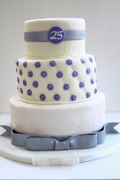25th Anniversary Cake - Cake by Chaitra Makam
