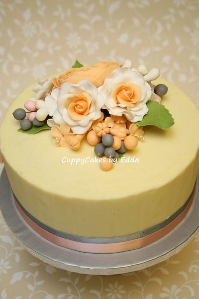 anniversary cake - Cake by edda