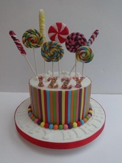 Lollipop cake - Cake by Angela - A Slice of Happiness
