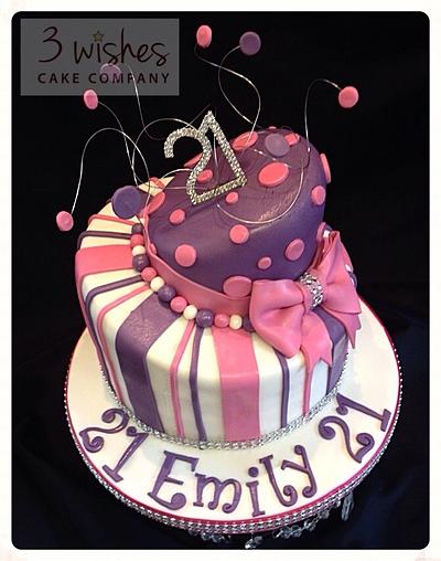 Wonky cake!  - Cake by 3 Wishes Cake Co