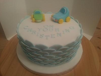 Christening cake - Cake by Lucy Dugdale