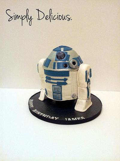 R2D2 - Cake by Simply Delicious Cakery