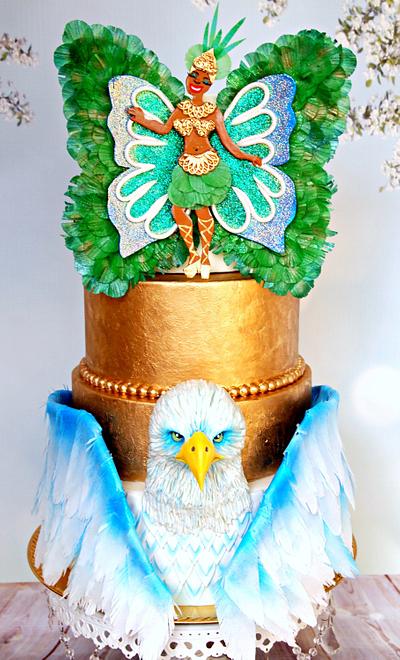 Soars on Wings like Eagles - Cake by Ann-Marie Youngblood