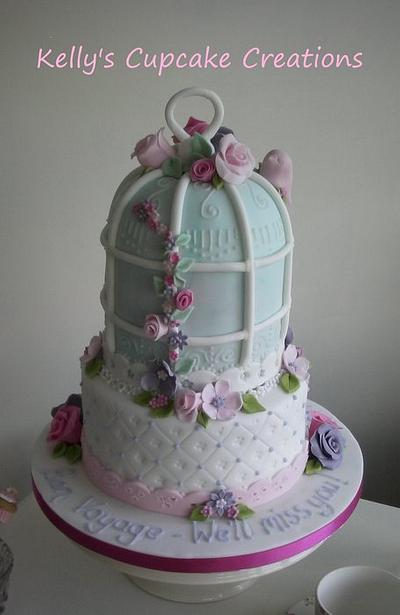 Birdcage Cake - Cake by Kelly