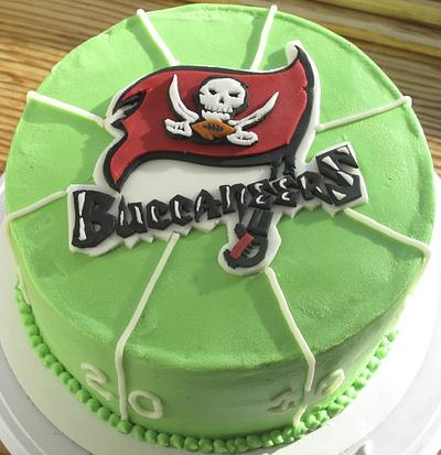 Buccaneers Birthday Cake - Cake by Jolirose Cake Shop