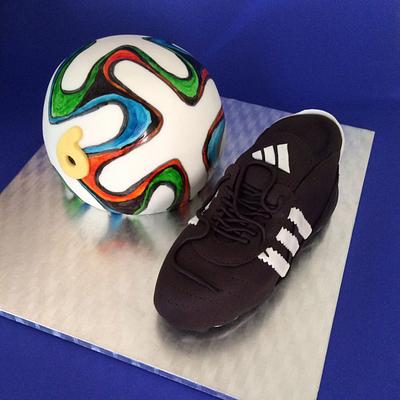 Football boot - Cake by Dasa