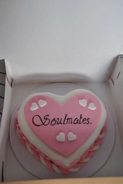 Soulmates cake - Cake by Anse De Gijnst