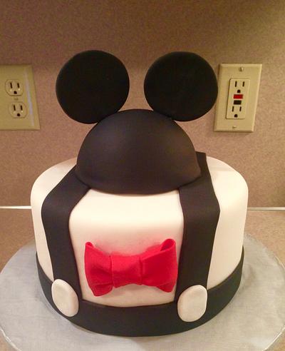 Mickey Mouse Cake - Cake by Maggie Rosario