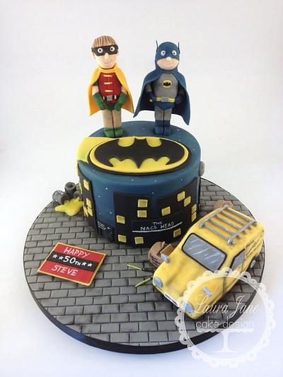 Only Fools/Batman - with a bit of Starwars - Cake by Laura Davis