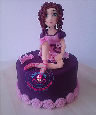 Ballerina - Cake by Sara - WISH A CAKE & Company