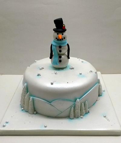 Winter Wonderland  - Cake by Sarah Poole
