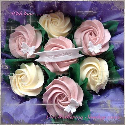 Cupcake bouquet  - Cake by Kimberly Fletcher