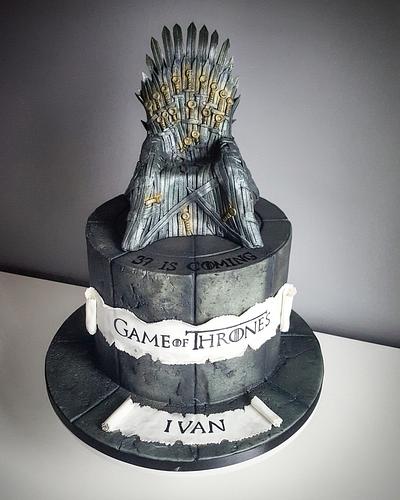 Game of thrones cake - Cake by SWEET ART Anna Rodrigues