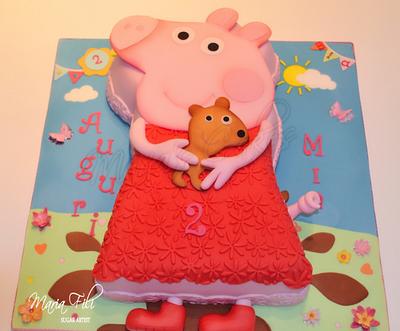 Peppa Pig cake ❤️❤️ - Cake by Marias-cakes