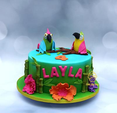 Parrots cake - Cake by Cake My Day