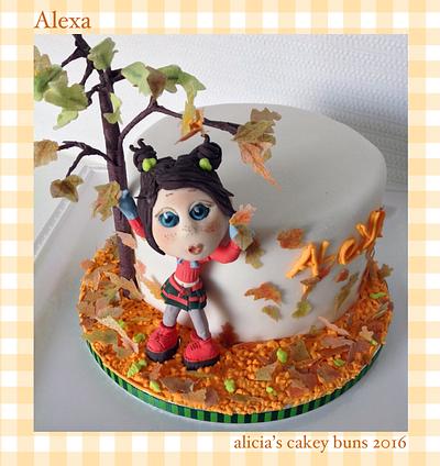 Little Alexa has a birthday  - Cake by Alicia's CB