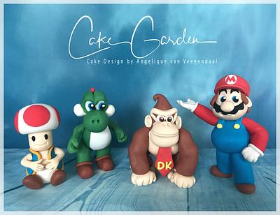 Super Mario Caketoppers - Cake by Cake Garden 