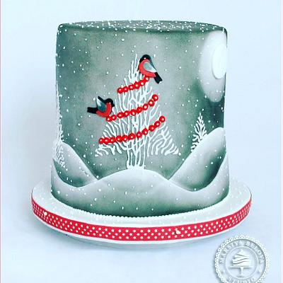Bullfitches cake - Cake by Marsiyabelova