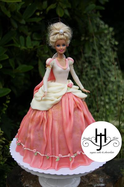 Barbie cake - Cake by Jennifer Holst • Sugar, Cake & Chocolate •