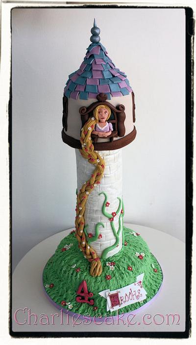 Rapunzel Tower Cake - Cake by Charlie Jacob-Gray