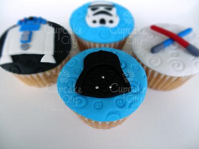 Star Wars Cupcakes - Cake by CupcakeCity