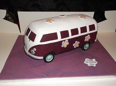 Volkswagen Camper van.... Remember these! - Cake by MarksCakes