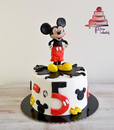 Mickey Mouse Cake - Cake by Krisztina Szalaba