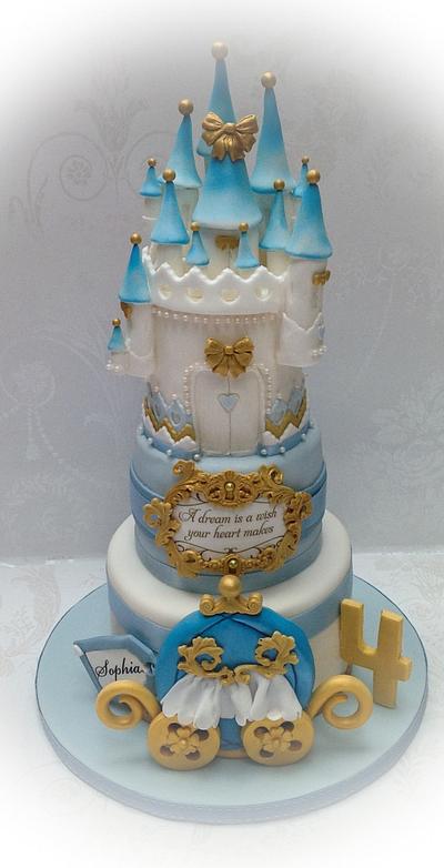 A dream is a wish your heart makes - Cake by Samantha's Cake Design