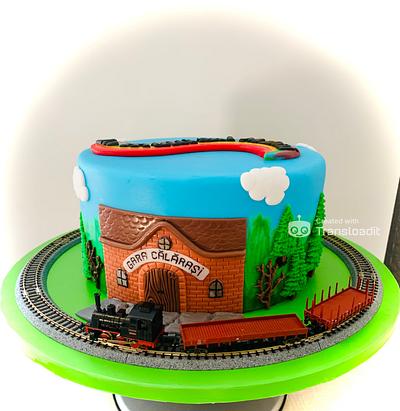 Train Cake - Cake by Adi