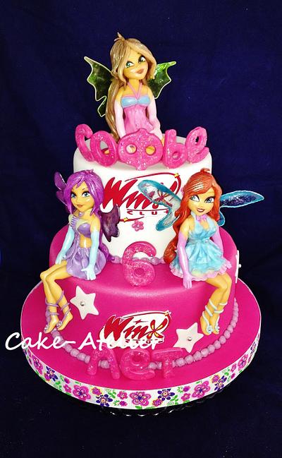 Winx Club cake we made to go with... - Celebrate with Cake | Facebook