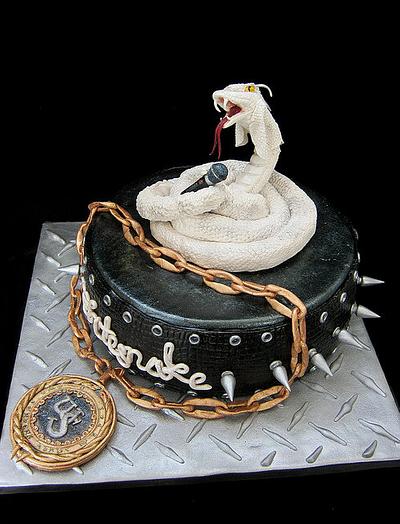 Whitesnake cake - Cake by Marina Danovska
