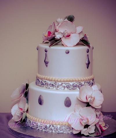 Orchid cakes. - Cake by Dan