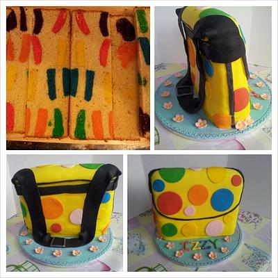 Mr Tumble's spotty bag cake - Cake by Lauren Smith