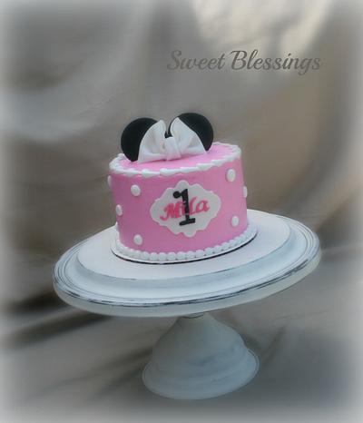 Minnie Mouse - Cake by SweetBlessings