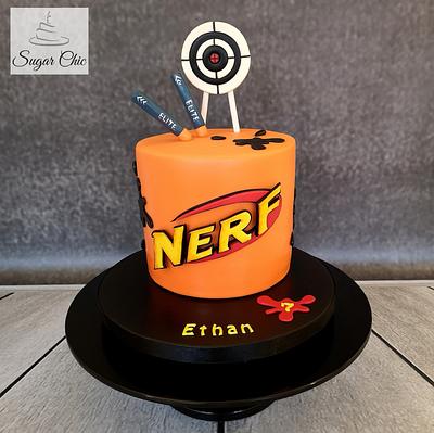 NERF Cake - Cake by Sugar Chic