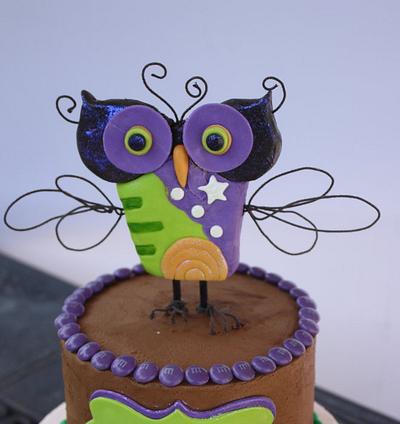A Wise Owl - Cake by TeresaCakes