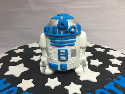 R2D2 Birthday Cake - Cake by Brandy-The Icing & The Cake