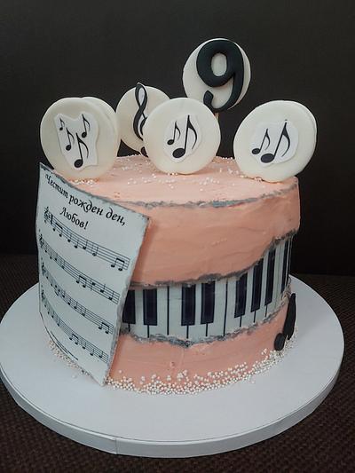 Birthday cake  - Cake by Maria Baleva