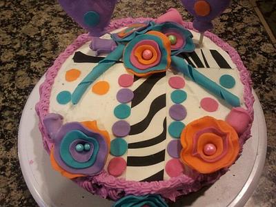 Neon everywhere - Cake by Cakes4All