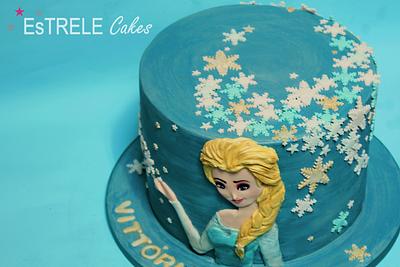 2D Elsa  - Cake by Estrele Cakes 