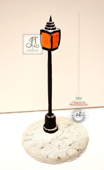 Lamp Post - Christmas in Frostington - Cake by JT Cakes