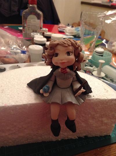 Hermione granger  - Cake by For goodness cake barlick 