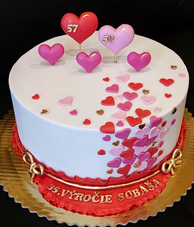 for birthdays and marriage anniversarie - Cake by OSLAVKA