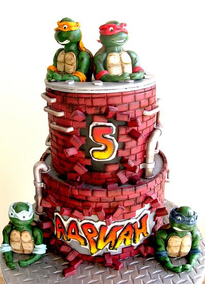 Ninja turtles cake - Cake by Delice