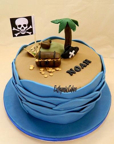 Pirate themed cake - Cake by Eva