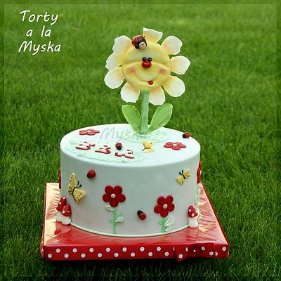 flower - Cake by Myska